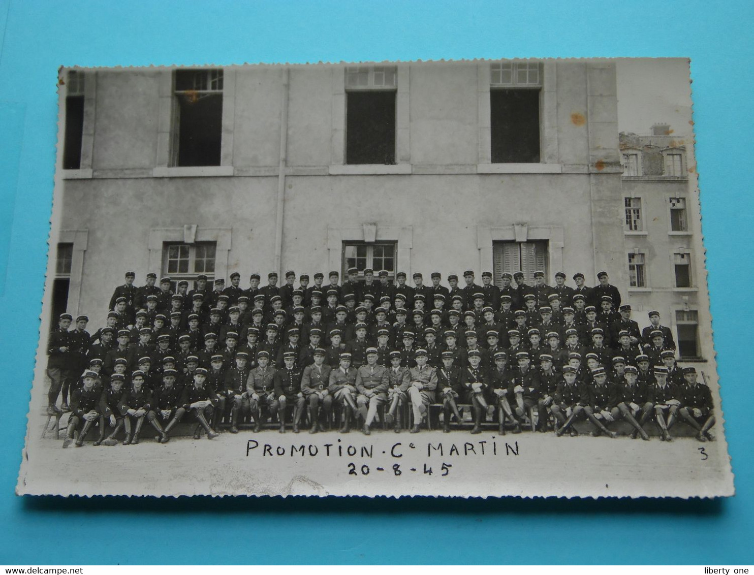 PROMOTION - Ce MARTIN 20-8-45 ( La France ) > ( Voir Photo Detail ) Format +/- 17 X 11,5 Cm. ! - War, Military