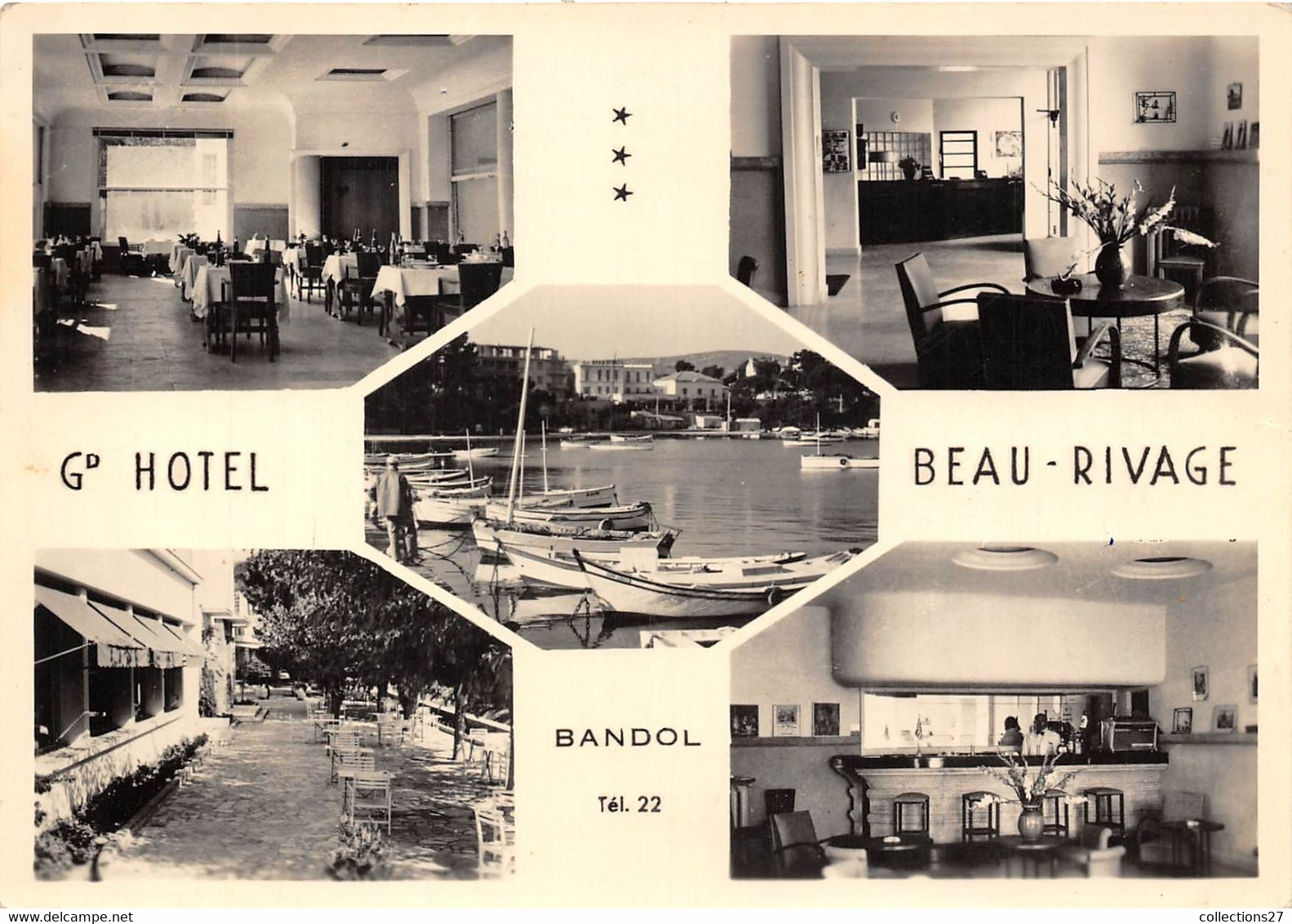 83-BANDOL-GRAND HÔTEL BEAU-RIVAGE, MULTIVUES - Bandol