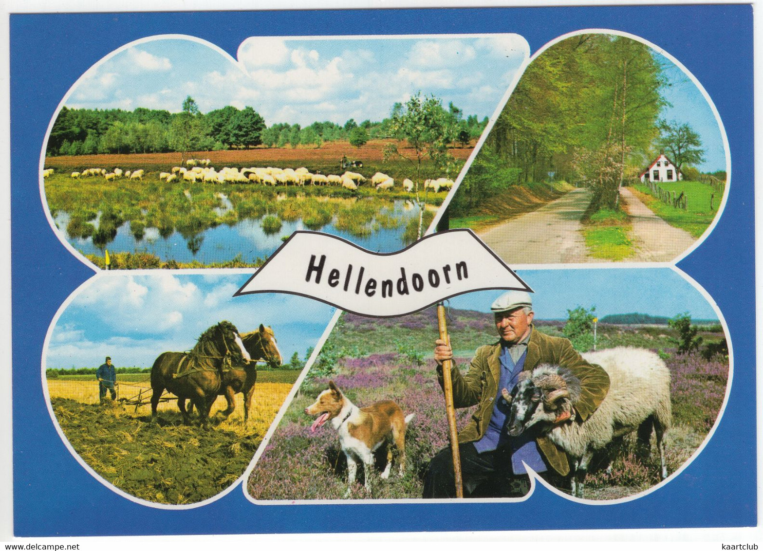 Hellendoorn - (Ov, Nederland) - Nr. L 4394S - Uitg.: A.N.W.B. Bondsvakantieoord 'De Gouden Bergen', Terhoekseweg 4 - Hellendoorn