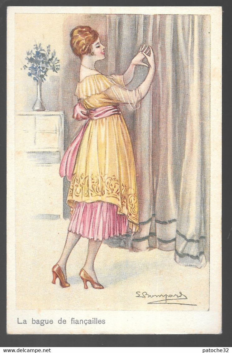 Cpa...illustrateur...Bompard .S...la Bague De Fiancailles... - Bompard, S.