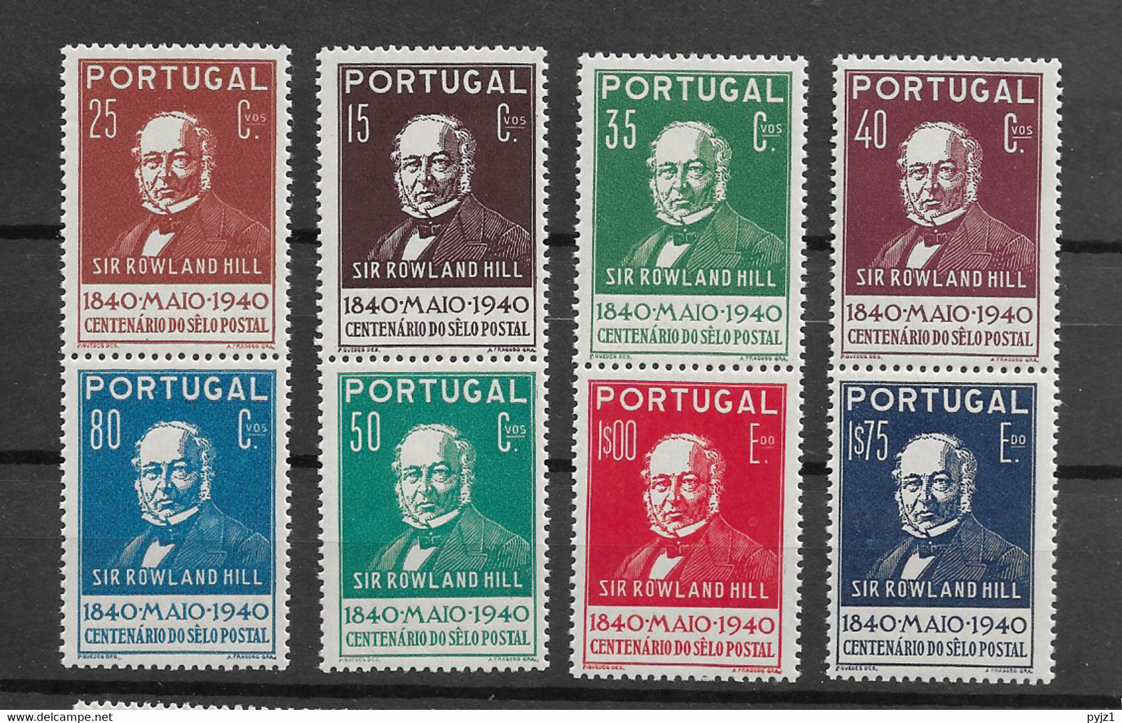 1940 MNH Portugal Mi 622-29 Postfris** - Neufs