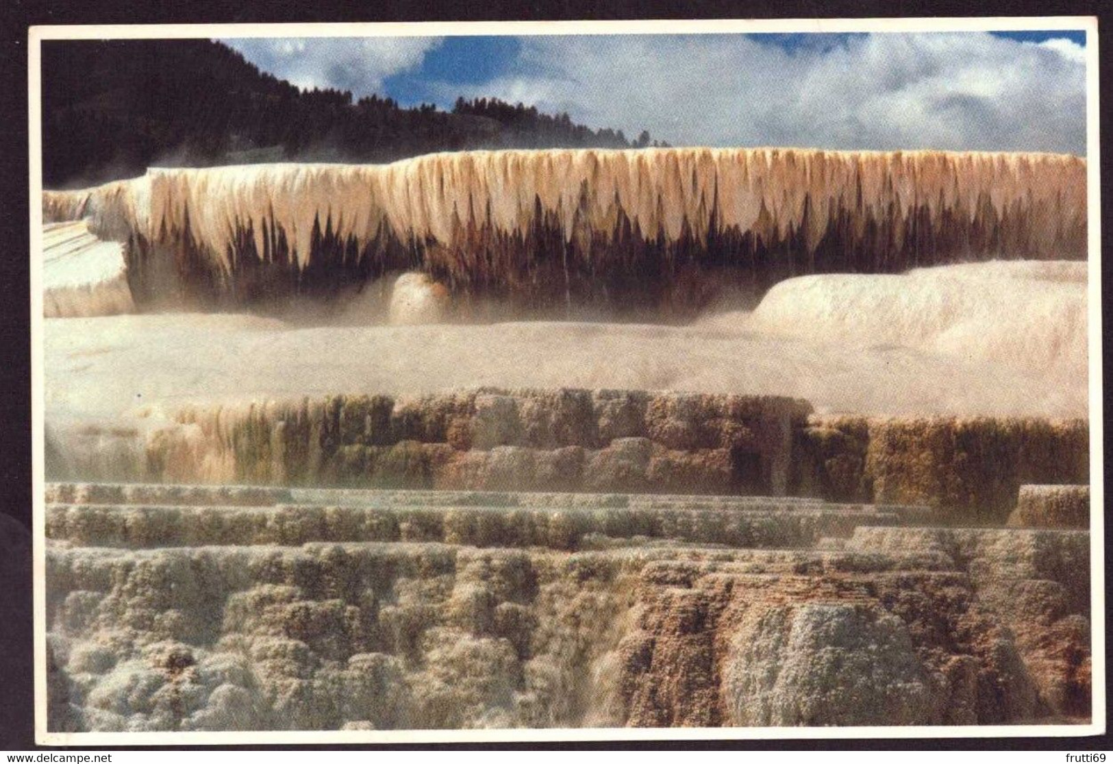 AK 002735 USA - Wyoming - Yellowstone National Park - Travertine Terraces - Yellowstone