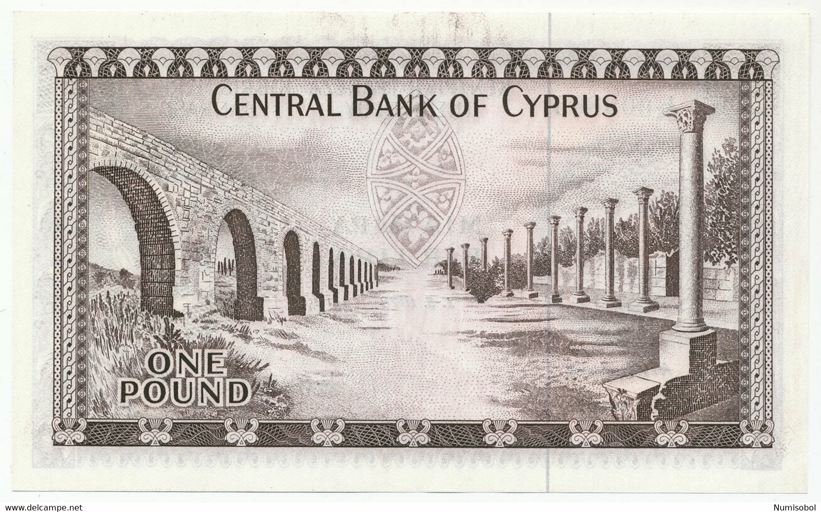 CYPRUS - 1 Pound 1. 5. 1978. P43c, UNC. (CY001) - Cipro