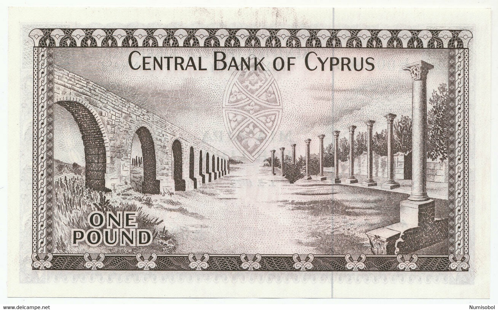 CYPRUS - 1 Pound 1. 5. 1978. P43c, UNC. (CY001) - Cyprus