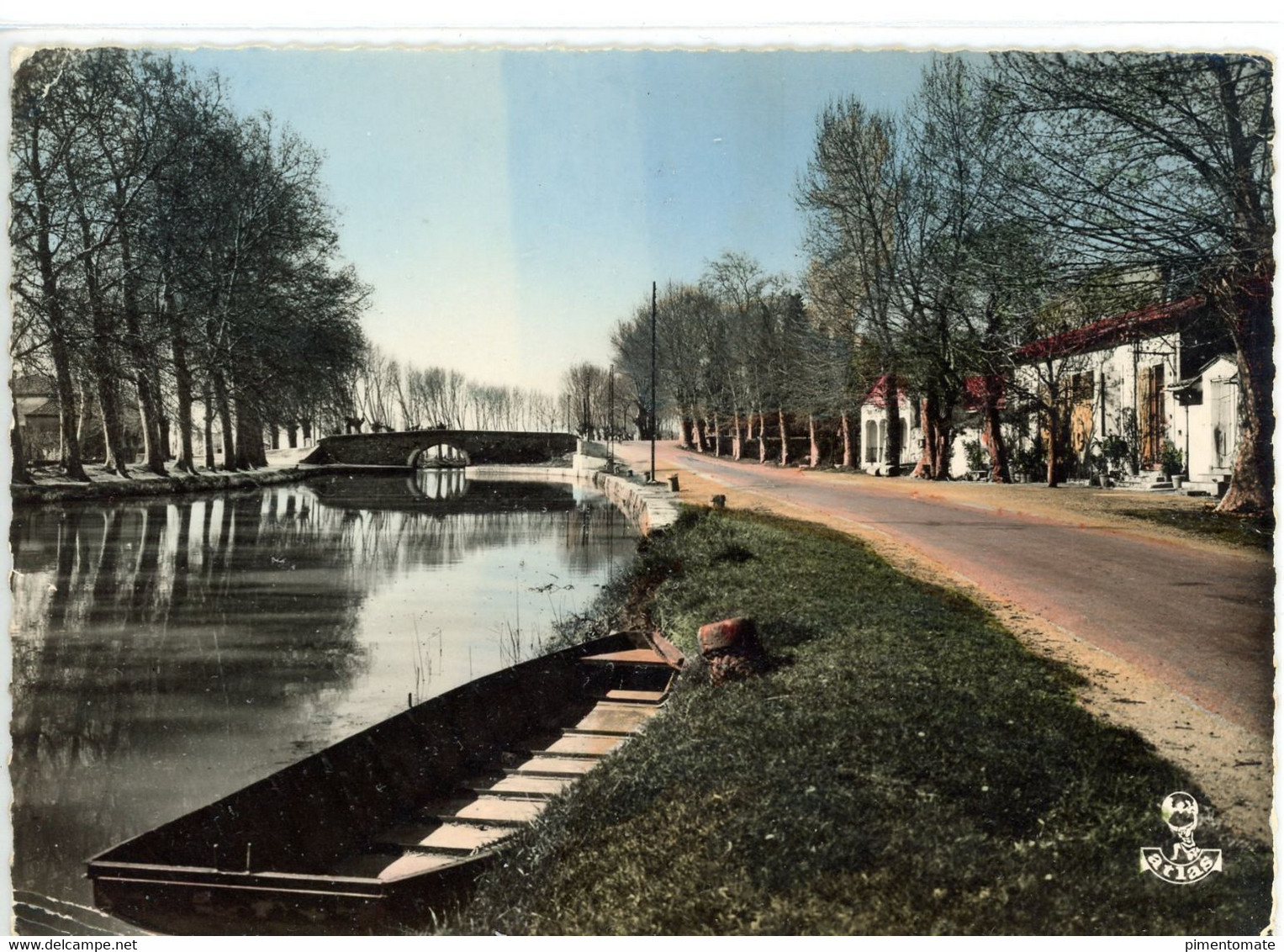 CAPESTANG LE CANAL DU MIDI 1958 - Capestang