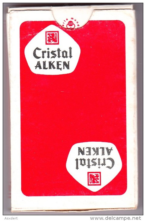 Cristal ALKEN - 32 Kaarten Met JOKER - Nieuwe Staat. Misvorming Van De "E" Op Doosje, 3 Scans - 32 Carte
