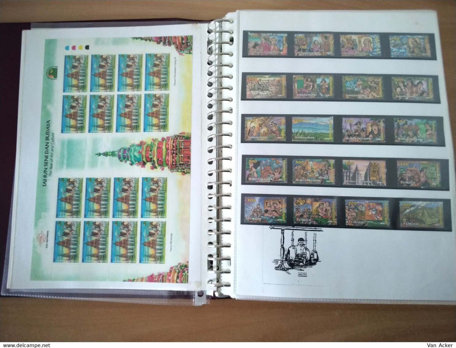 Collection Indonesia Year 1998 -2003 MNH. - Collections (en Albums)