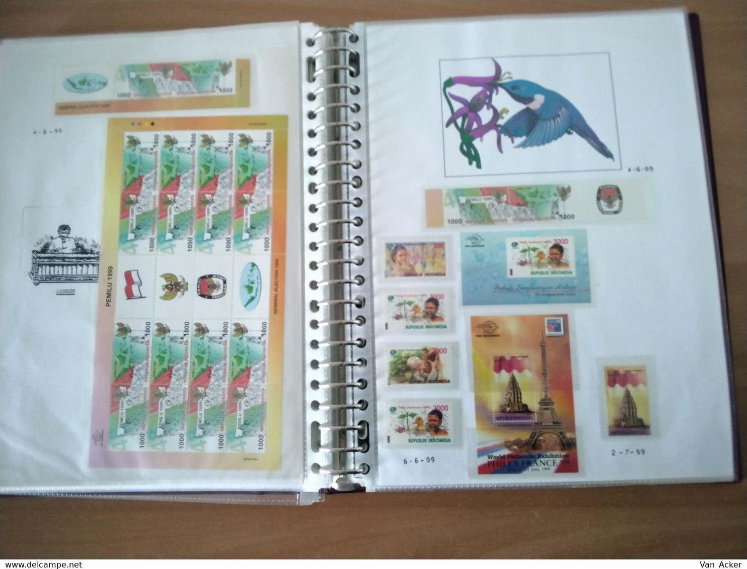 Collection Indonesia year 1998 -2003 MNH.