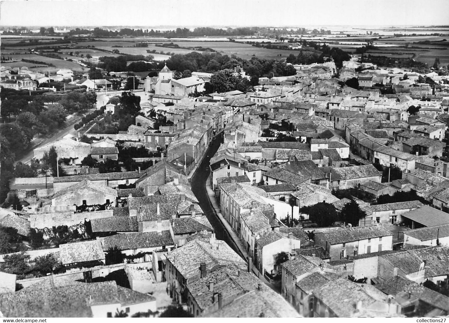 79-MAUZE-SUR-LE-MIGNON- VUE GÉNÉRALE GRANDE RUE - Mauze Sur Le Mignon