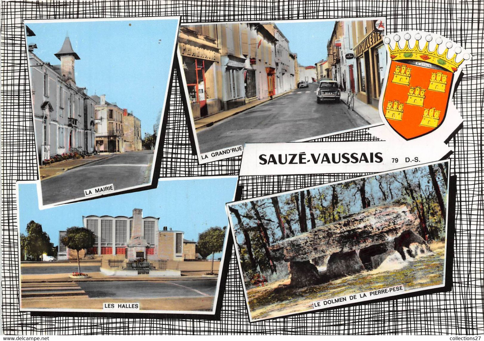 79-SAUZE-VAUSSAIS- MULTIVUES - Sauze Vaussais