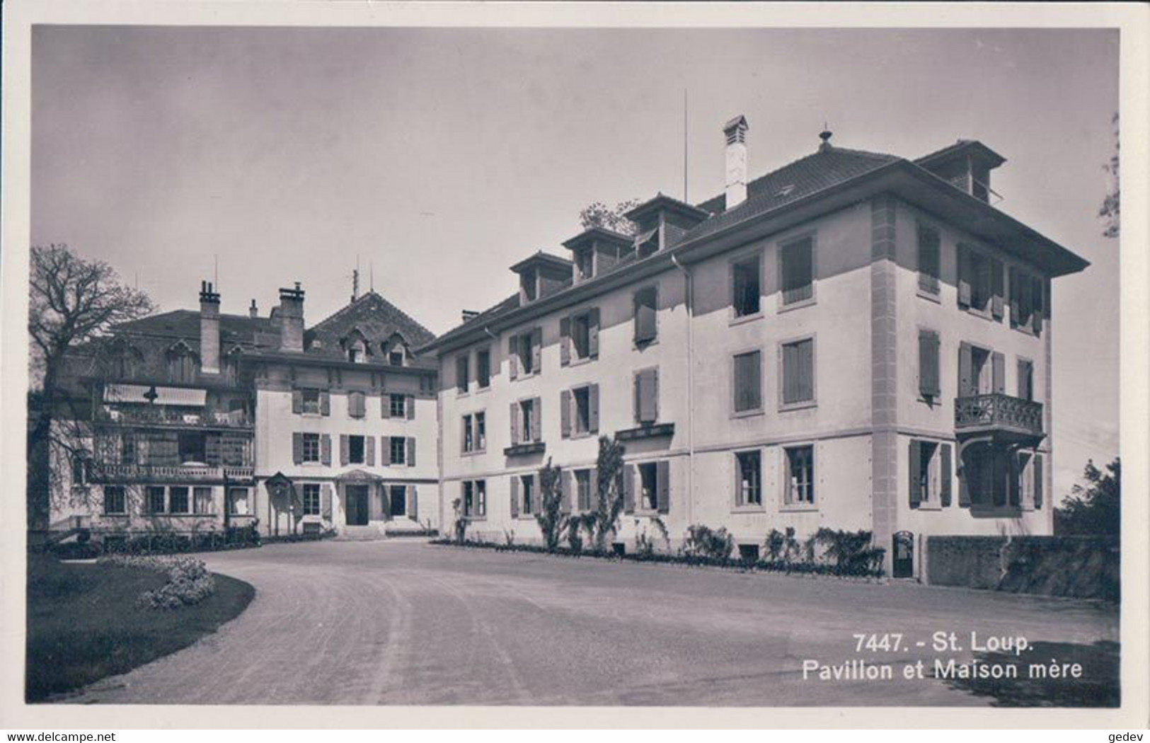 St Loup, Pompaples VD, Pavillon Et Maison Mère (7447) - Pompaples