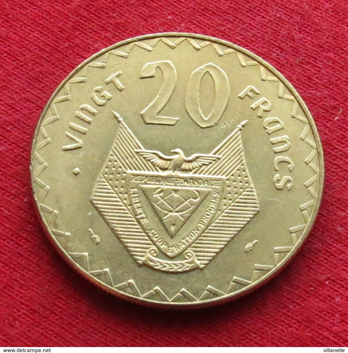 Rwanda 20 Franc 1977 Ruanda  UNC ºº - Rwanda