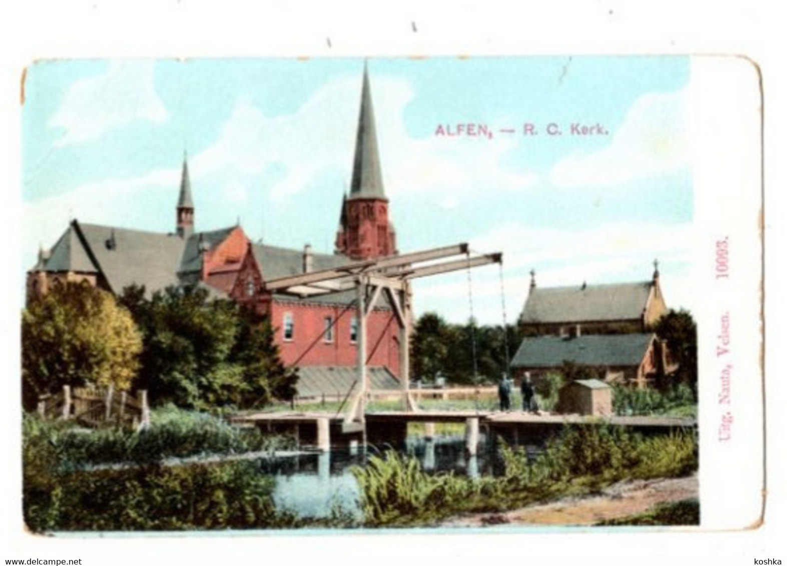 ALFEN - R.C. Kerk - Niet Verzonden - NAUTA Kaart 10093 - Alphen A/d Rijn