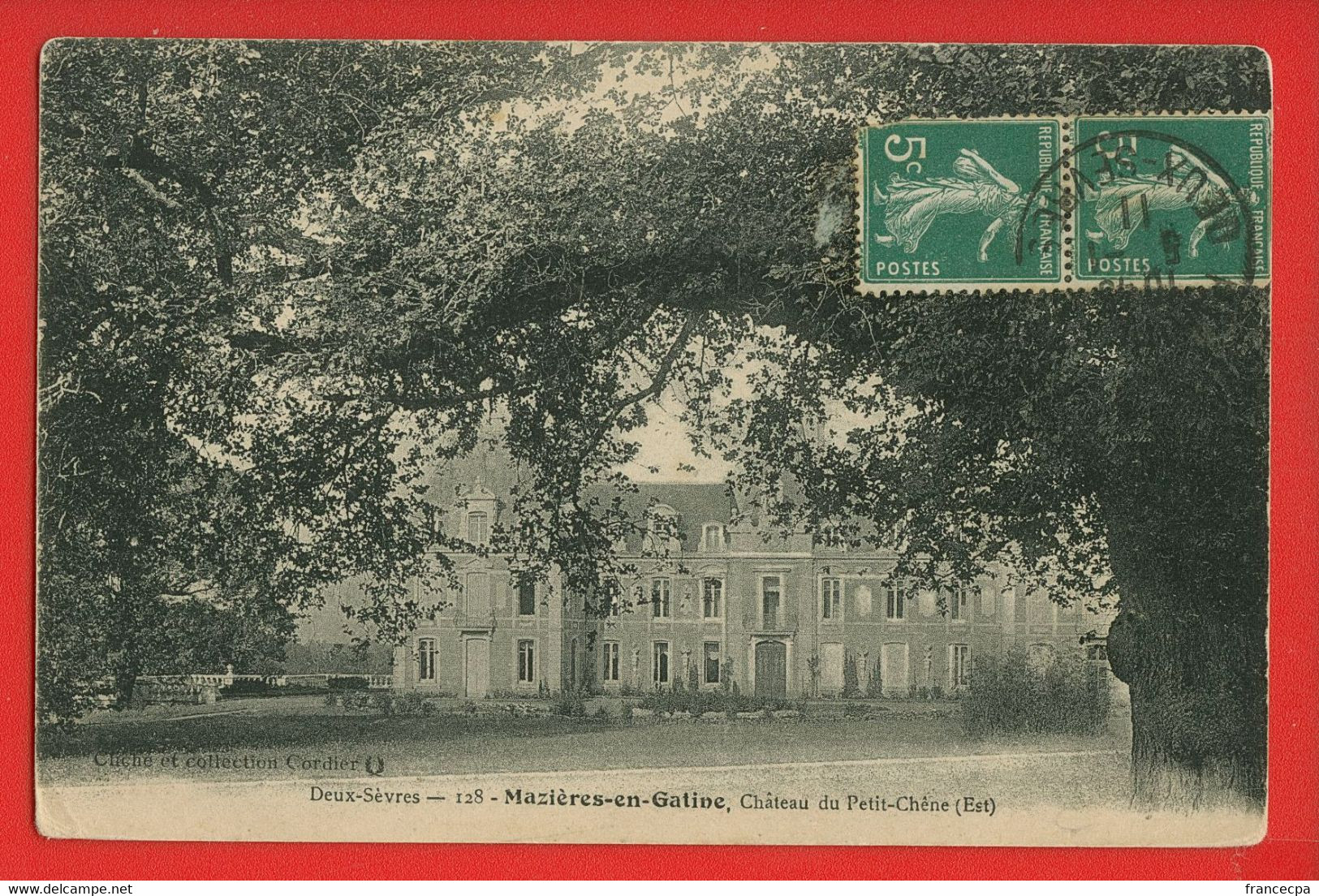 002475 - DEUX SEVRES - MAZIERES EN GATINE - Chateau Du Petit Chêne - Mazieres En Gatine