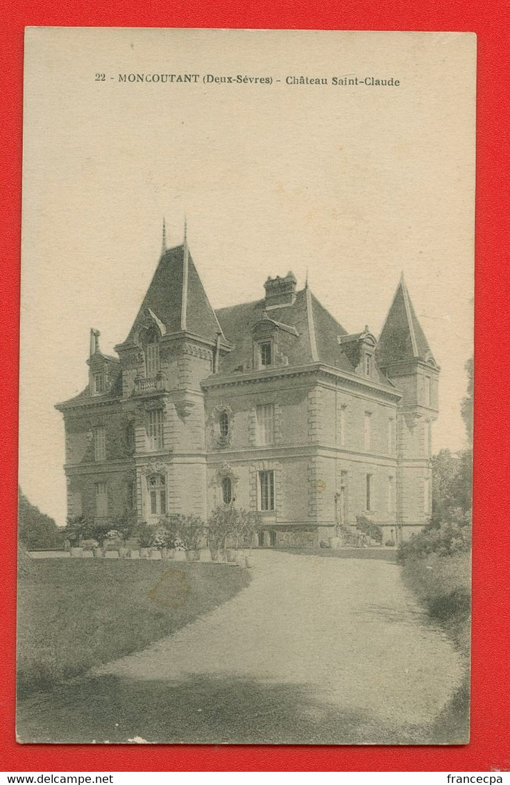 002489 - DEUX SEVRES - MONCOUTANT - Chateau Saint Claude - Moncoutant