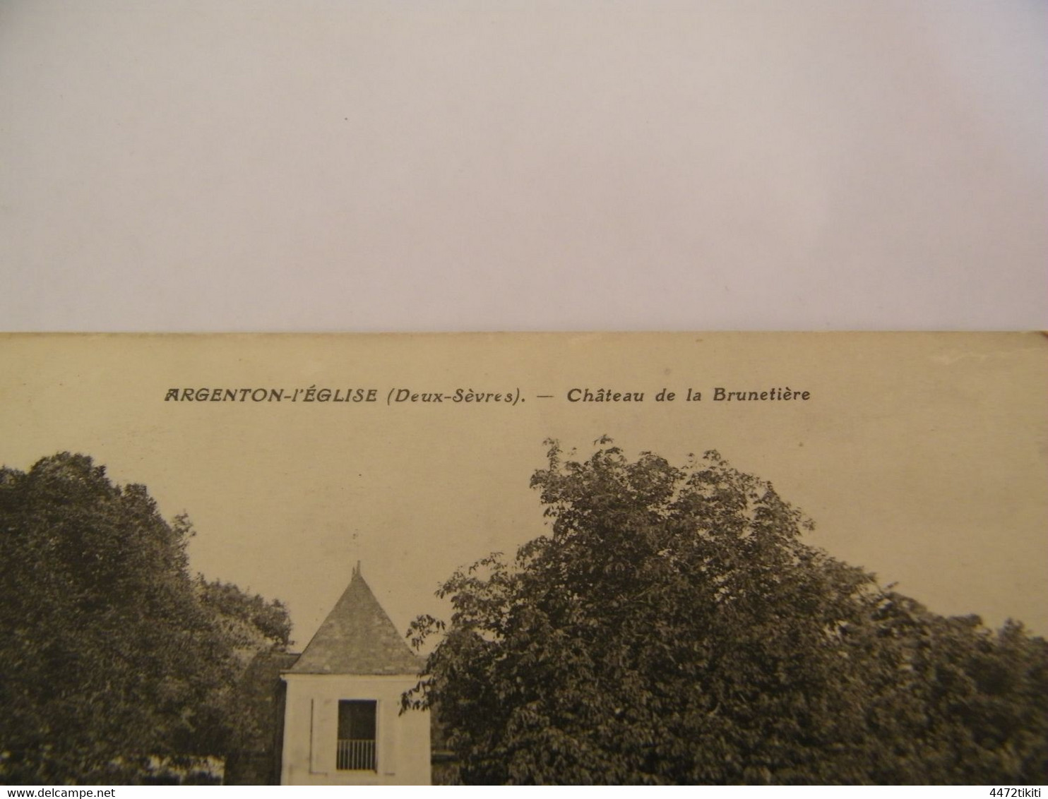 CPA - Argenton  L'Eglise (79) - Château De La Brunetière -  1919 -  SUP  (FT 45) - Argenton Chateau
