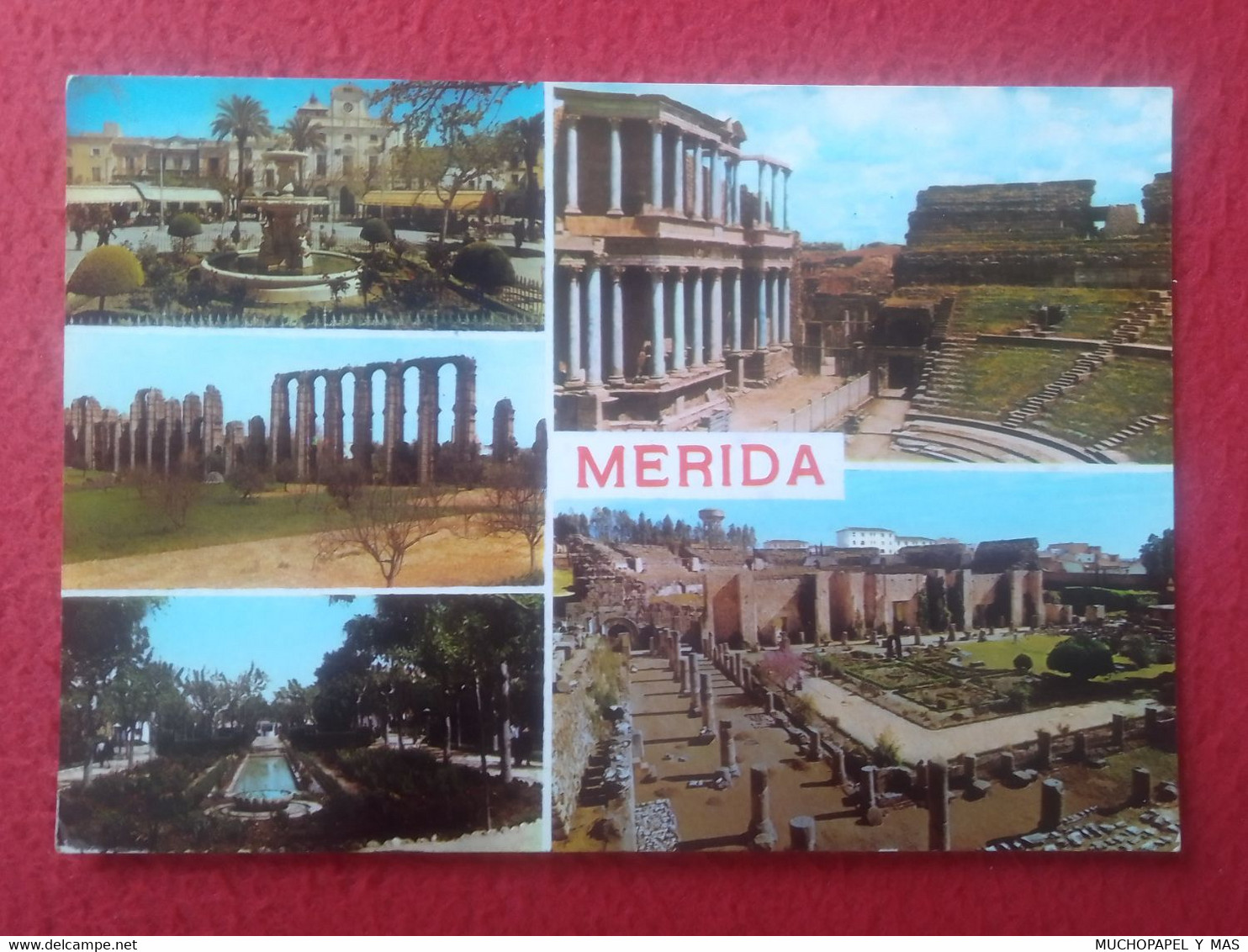 POSTKARTE POSTAL POST CARD Nº 30 MÉRIDA BADAJOZ EXTREMADURA EDICIONES ARRIBAS DIVERSAS VISTAS VER FOTO SPAIN..ESPAGNE... - Mérida