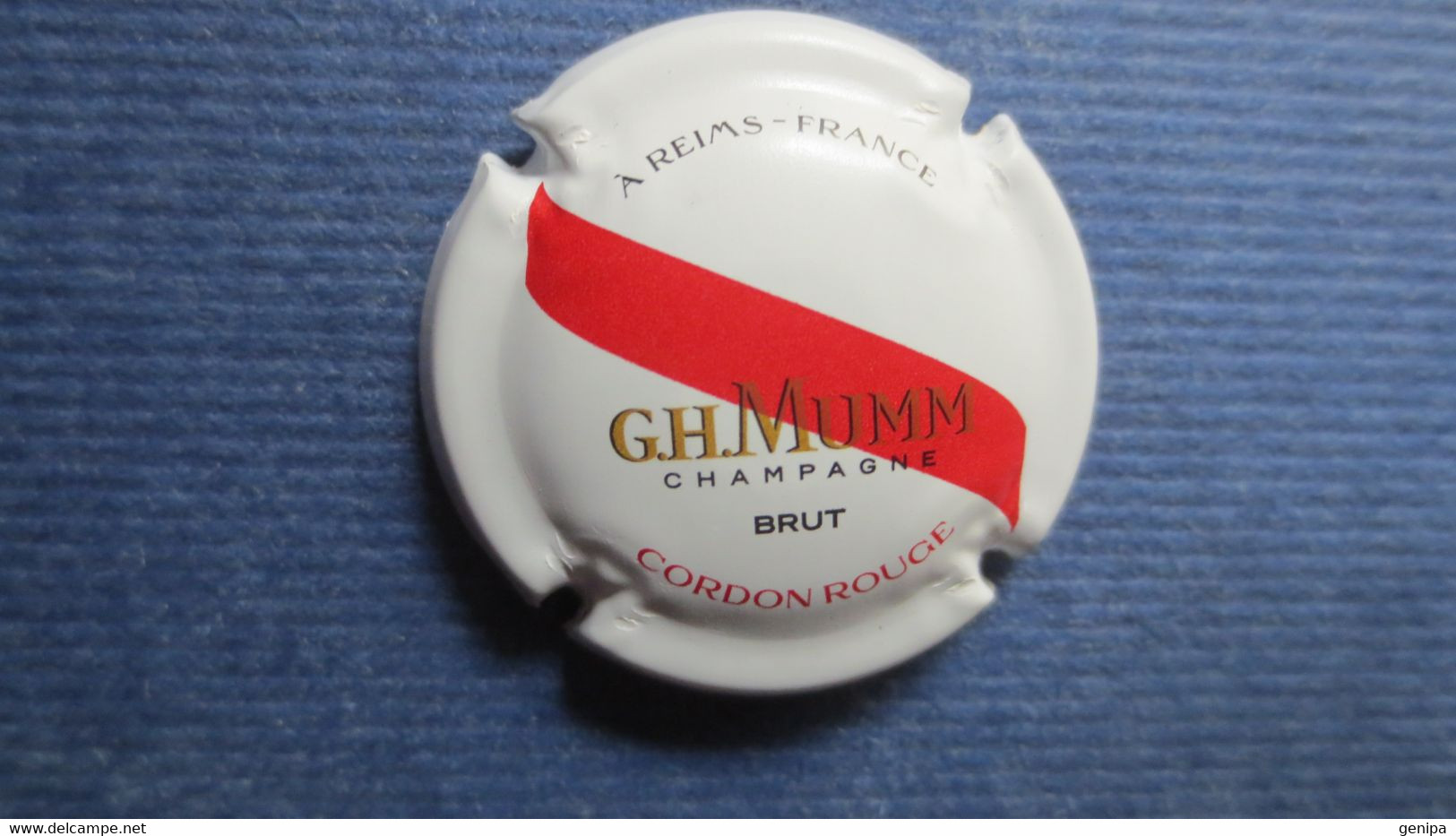 CAPSULE CHAMPAGNE G.H. MUMM. Blanc Mat - Mumm GH