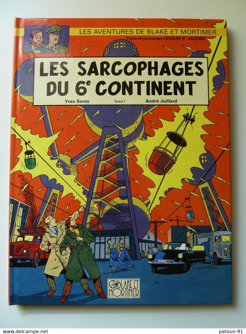 Blake Et Mortimer, Les Sarcophages Du 6ème Continent,Tome1, En EO En TTBE - Blake Et Mortimer