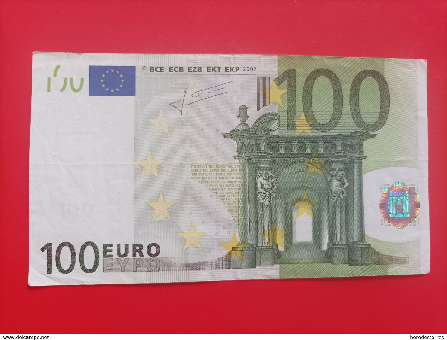 100 EURO ALEMANIA (X) P008A1 First Position, TRICHET - 100 Euro