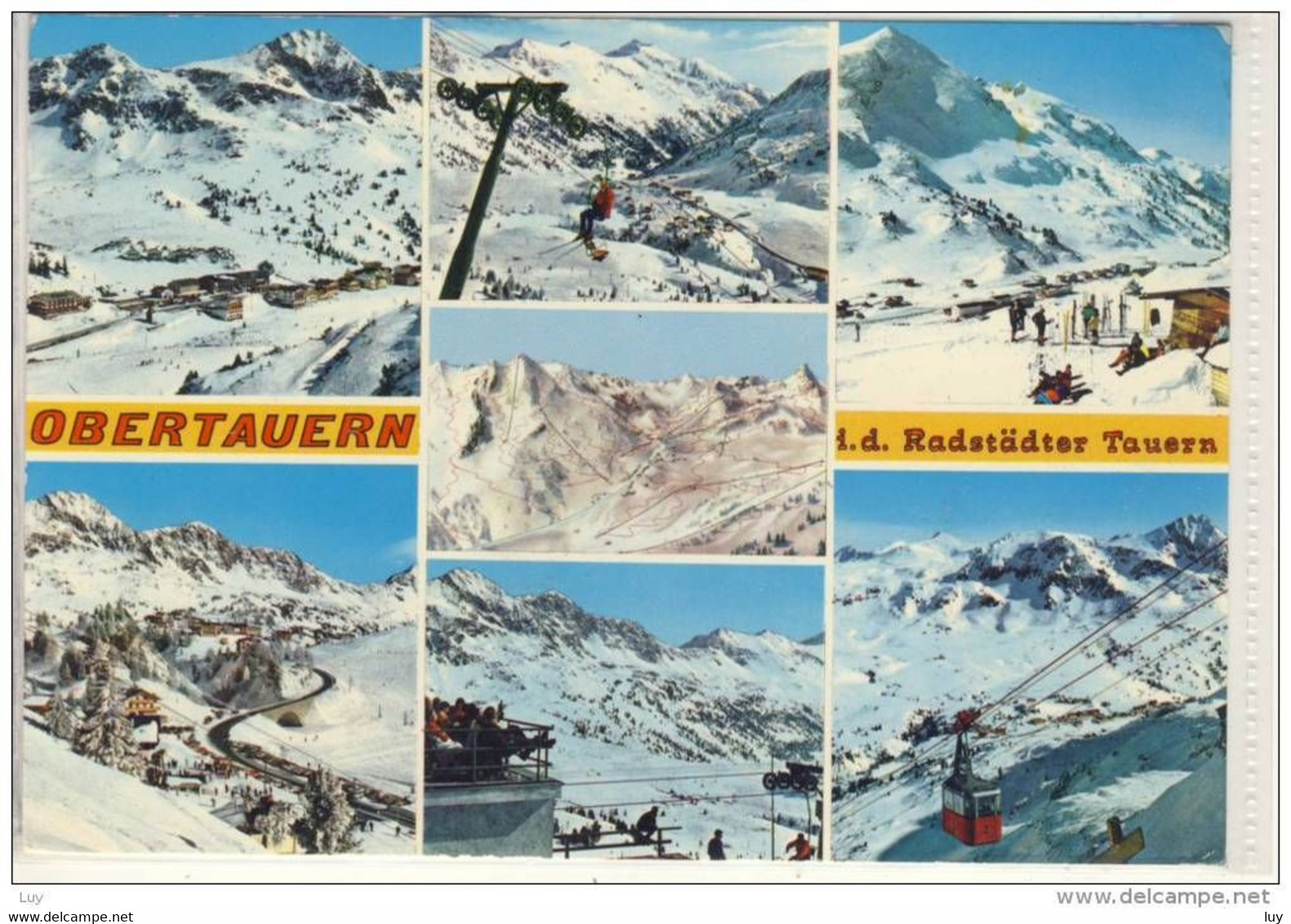 OBERTAUERN - Mehrbildkarte 1972 Gel. - Obertauern