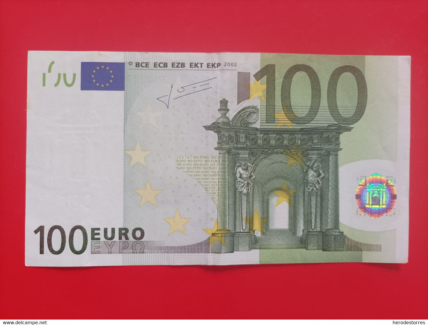 100 EURO ITALIA(S) J021A1, FIRST POSITION, TRICHET - 100 Euro