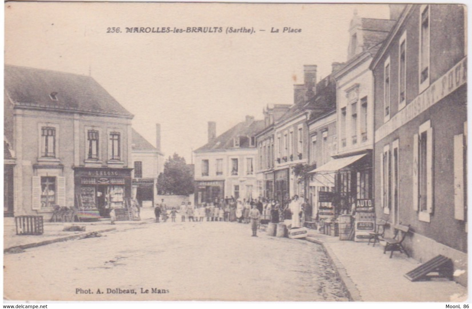 72 - MAROLLES LES BRAULTS - SARTHE - LA PLACE - Marolles-les-Braults