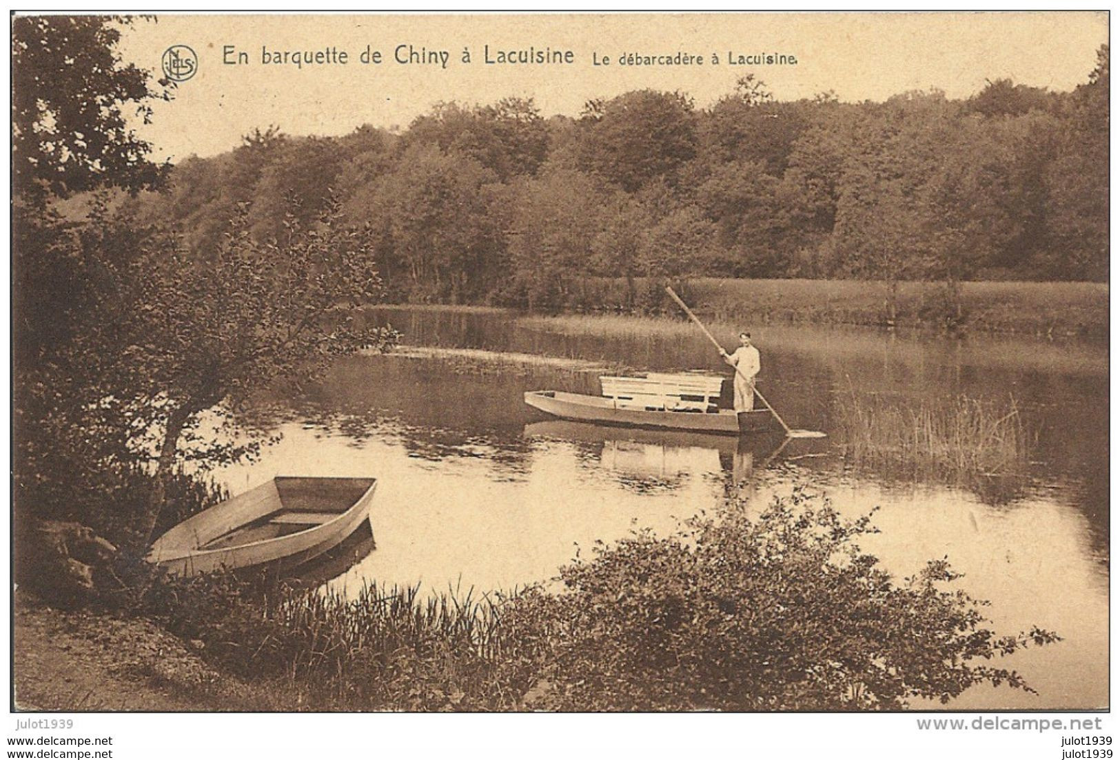 VISE ..--  CHINY ..-- Débarcadère De LACUISINE . 1926 Vers VISE ( Mr BRADFER GILLARD ) . Voir Verso . - Wezet