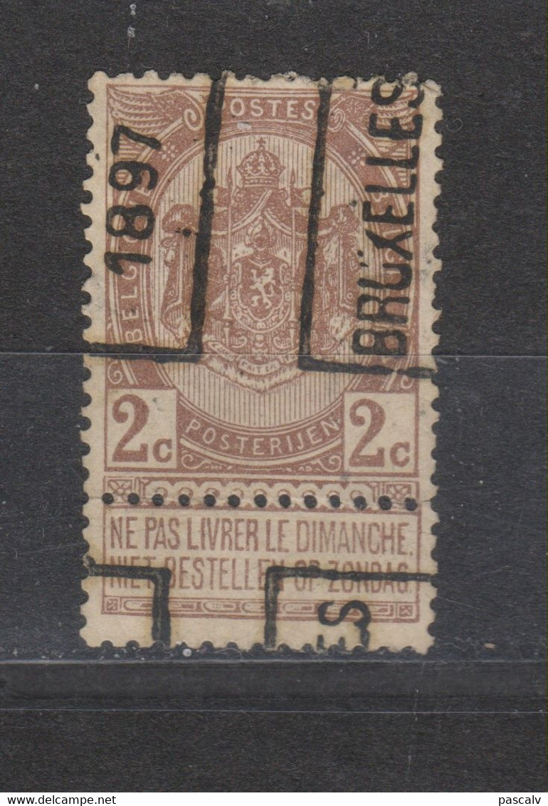 COB 116A BRUXELLES 1897 - Roller Precancels 1894-99