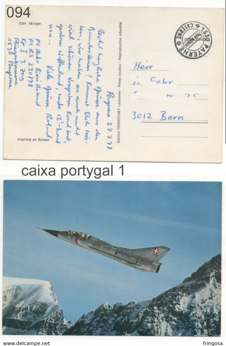 FELDPOST:  1530 PAYERNE CASERNE Poste Militaire - Poststempel