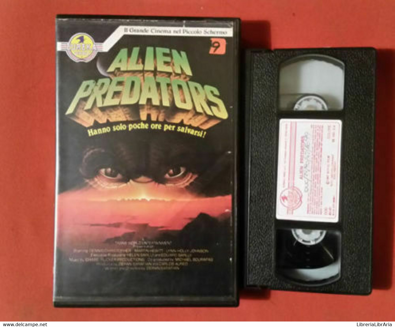 Alien Predators -1987- Deran Sarafian - VHS 1° Ed. Eureka Video - Colecciones