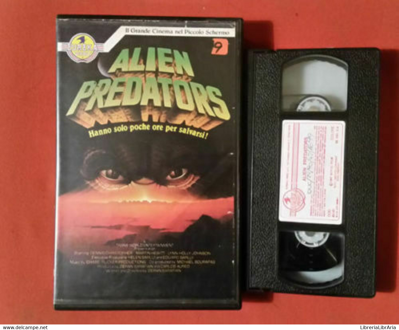 Alien Predators -1987- Deran Sarafian - VHS 1° Ed. Eureka Video - Collections