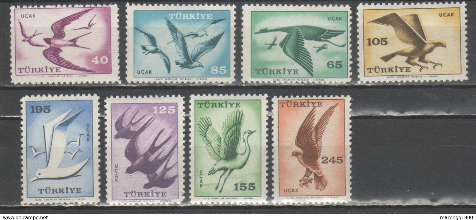 Turchia 1959 - Uccelli P.a. *                 (g7994) - Luftpost