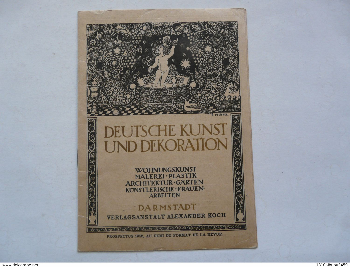 CATALOGUE DECORATION - DEUTSCHE KUNST UND DEKORATION - Kataloge