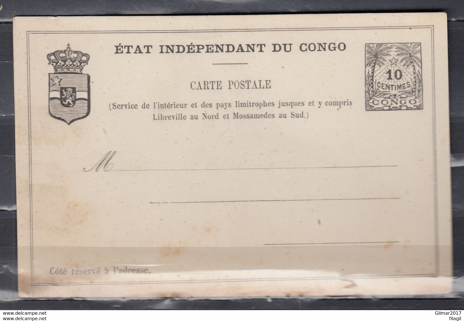 Etat Indeépendant DU Congo - Lettres & Documents