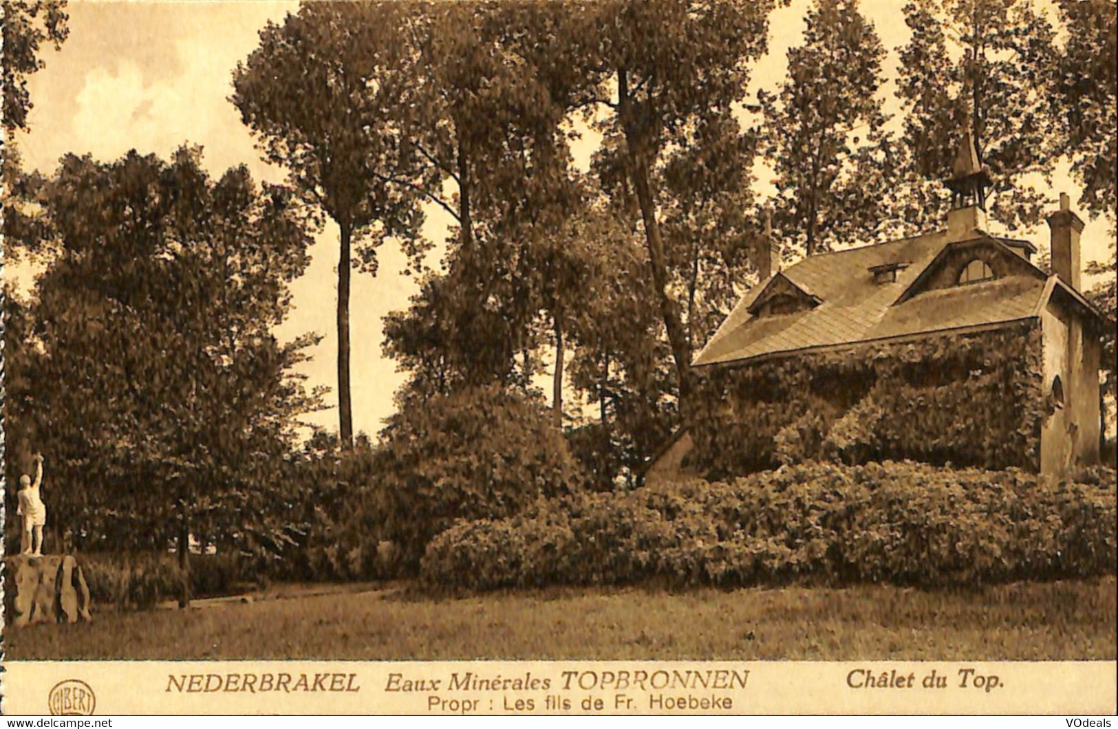 035 677 - CPA - Belgique - Nederbrakel - Chalet Du Top - Brakel