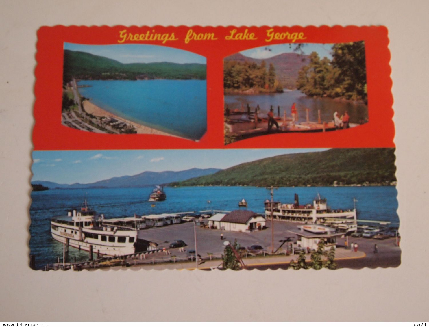 CPA USA New York Adirondacks Lake George Vacation Paradise - Lake George