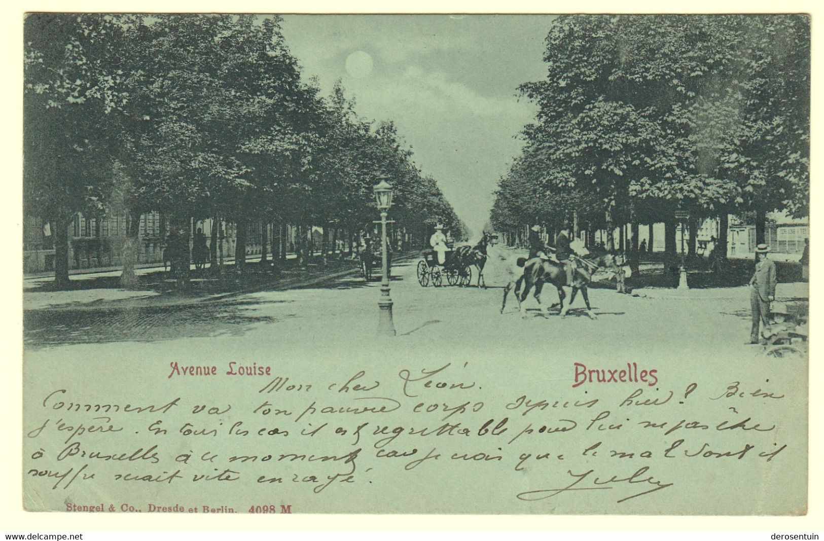 A0138	[Postkaarten] Brussel / Bruxelles (avenue Louise, Gare Du Nord, Panorama, Allée Verte, Etc) Lot Van 49 Postkaarten - 5 - 99 Postales
