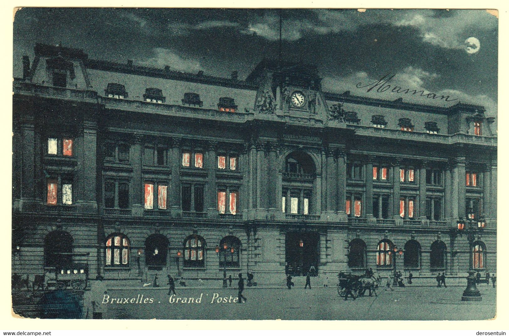 a0138	[Postkaarten] Brussel / Bruxelles (avenue Louise, Gare du Nord, panorama, allée Verte, etc) lot van 49 postkaarten