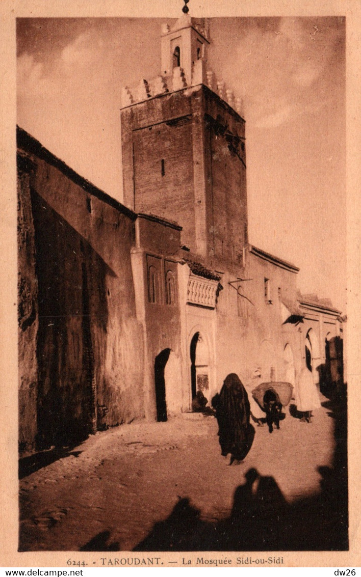 Taroudant (Maroc) La Mosquée Sidi Ou Sidi - Edition Pommier Frères - Carte N° 6244 Non Circulée - Other & Unclassified