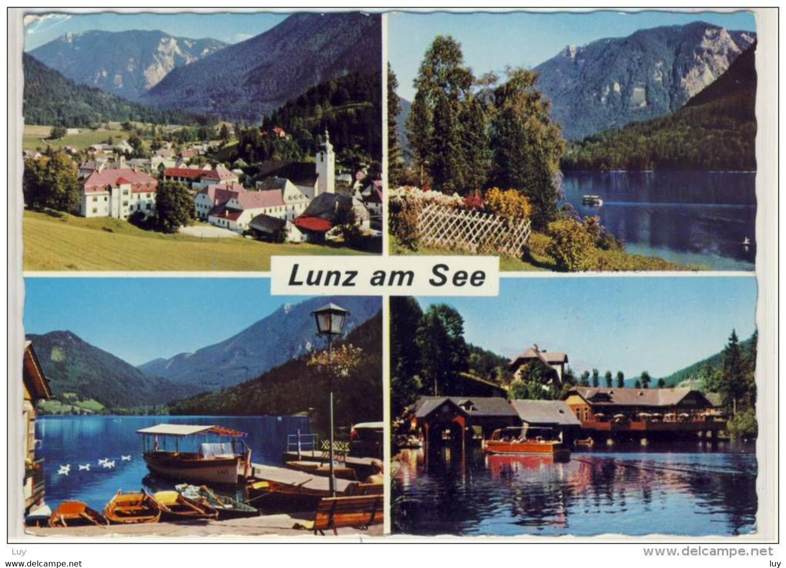LUNZ AM SEE - Mehrbildkarte -   1966 - Lunz Am See