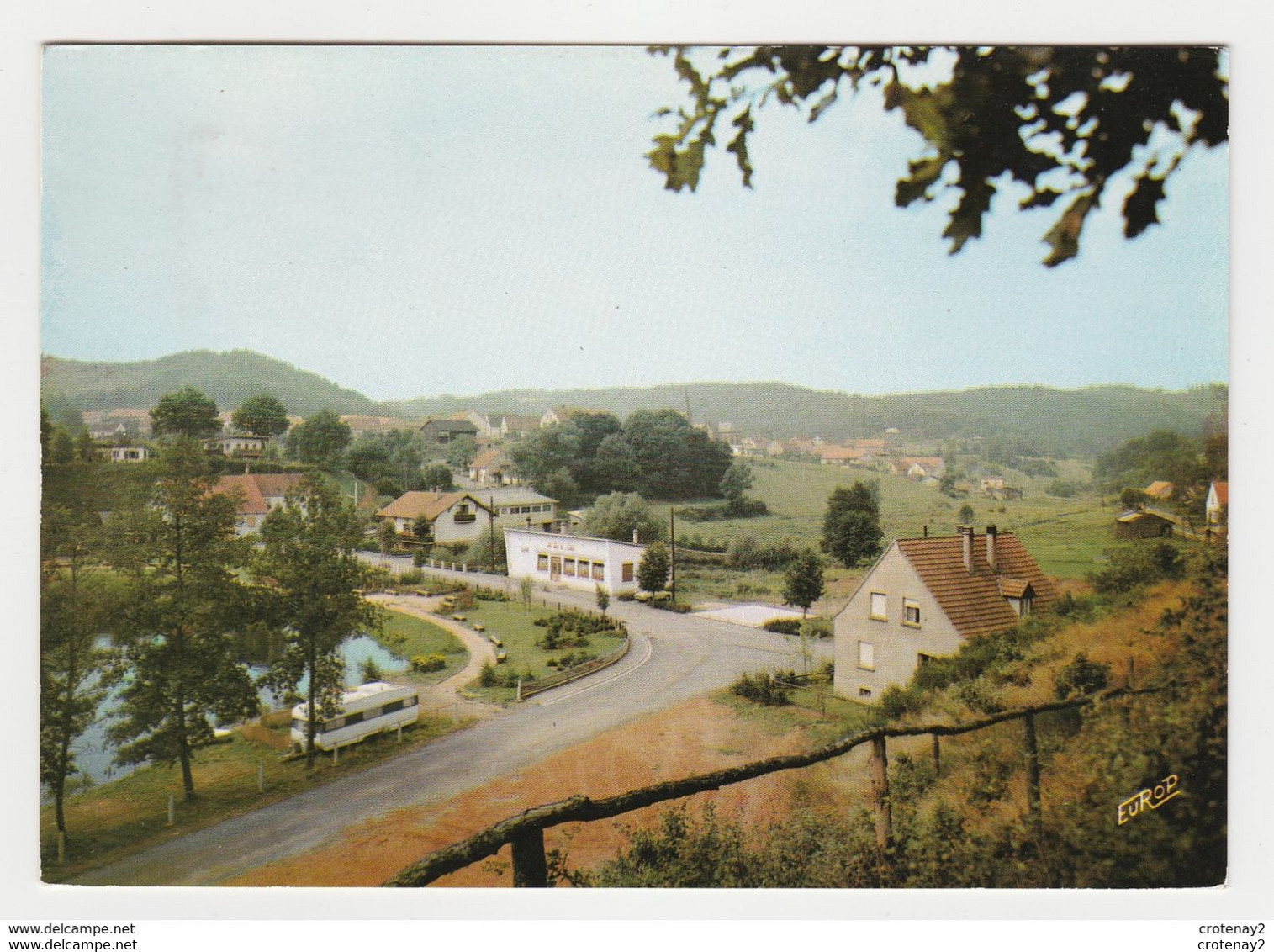 57 Vers Bitche ETANG DE HASPELSCHIEDT Camping Caravaning Pêche Baignade Postée De Sarreguemines En 1972 - Bitche