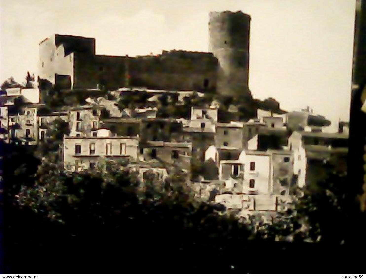 SALEMI -- PANORAMA E CASTELLO NORMANNO VB1981 X ESTERO  IG10514 - Trapani