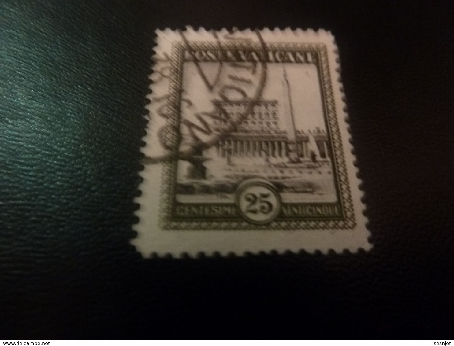 Poste Vaticane - Centesimi - Val 25 - Venticinque - Gris Foncé - Oblitéré - Année 1978 - - Used Stamps
