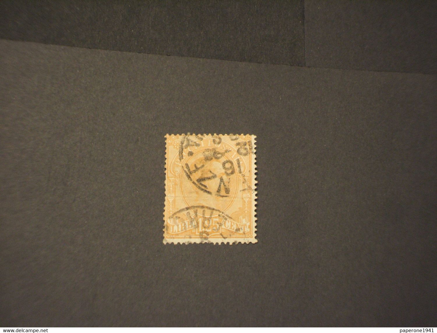 ITALIA REGNO - PACCHI POSTALI - 1884/6 RE 1,25 - TIMBRATO/USED - Paketmarken