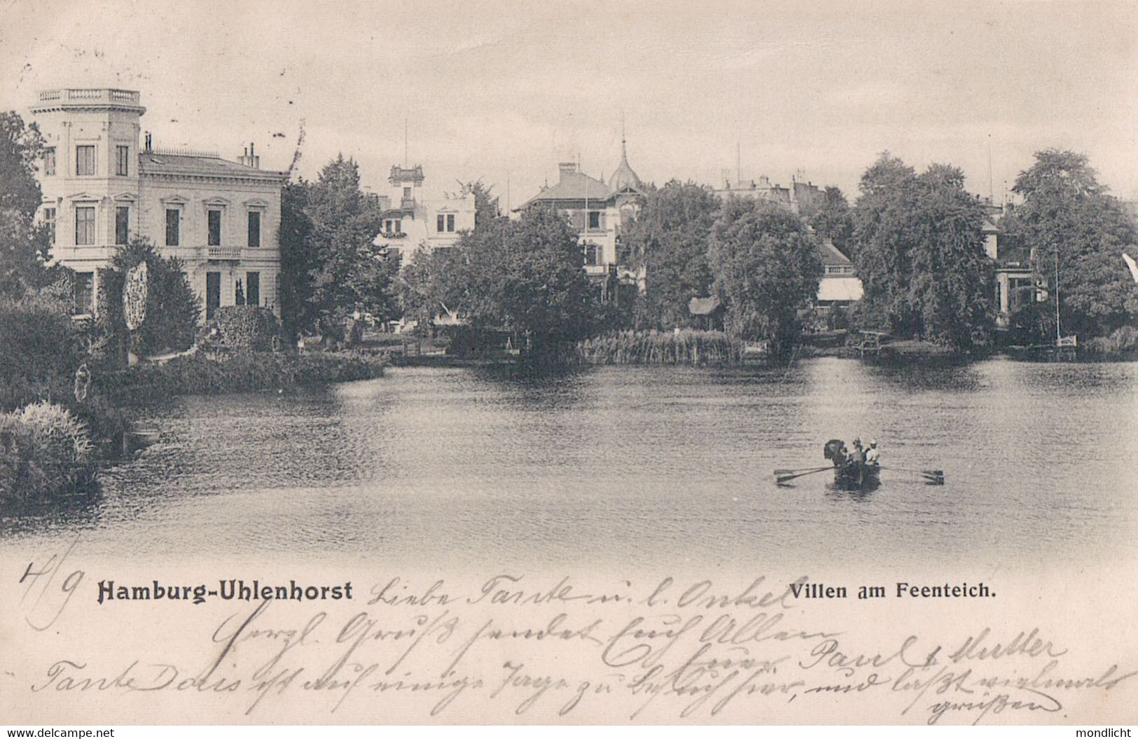 Hamburg-Uhlenhorst. Villen Am Feenteich. 1904. - Nord