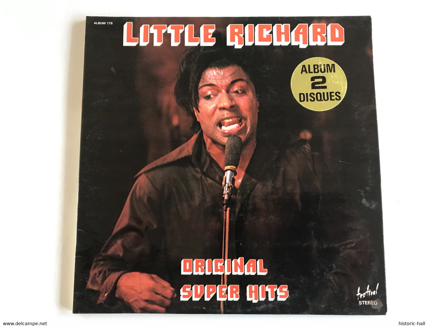 LITTLE RICHARD - Original Super Hits - 2 LP - FRENCH Press - Rock