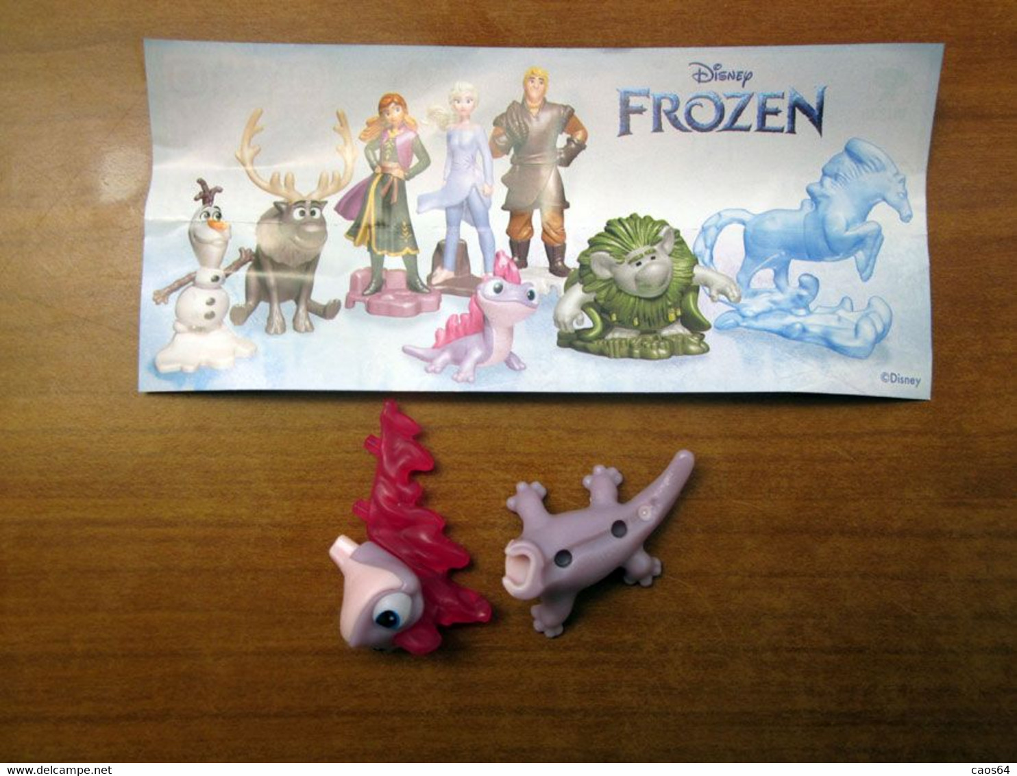 Frozen II Disney  VU338  + BPZ   SORPRESA KINDER Ferrero - Cartoons