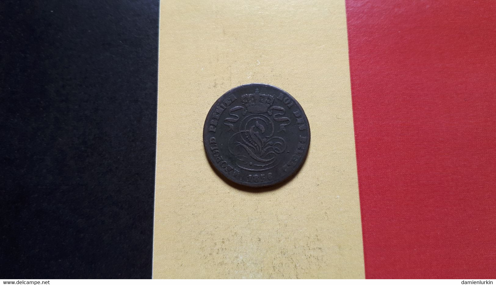 BELGIQUE LEOPOLD IER 1 CENTIME 1845 - 1 Cent