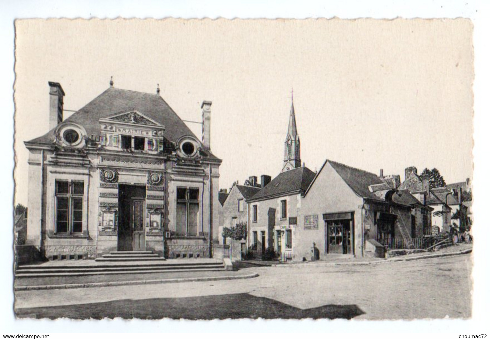 (37) 1868, Beaumont La Ronce, Comptoir Du Fumeur 3, La Mairie - Beaumont-la-Ronce